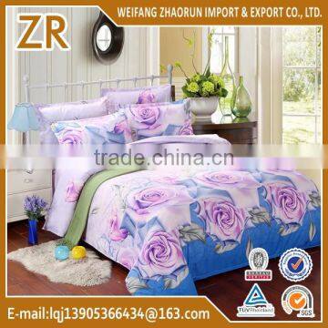 China 3d printed bedding set for home use