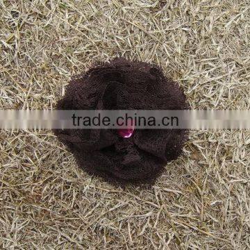 Wholesale Hobby Lobby Handmade Pink Lace Cheap Artificial Flower photo-6