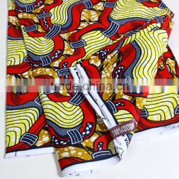 New Nigerian Wax Printed Ankara Fabrics African Wax Lace 2017 photo-4