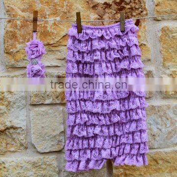 Baby Clothes Kids Fashion Girls Lace Petti Rompers for Girls Outfit photo-2