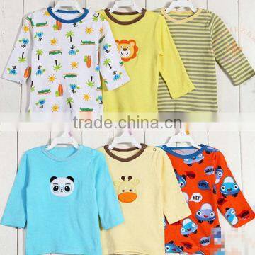 Bulk Wholesale Baby Clothing High Quality Long Sleeve Baby Shirt photo-2
