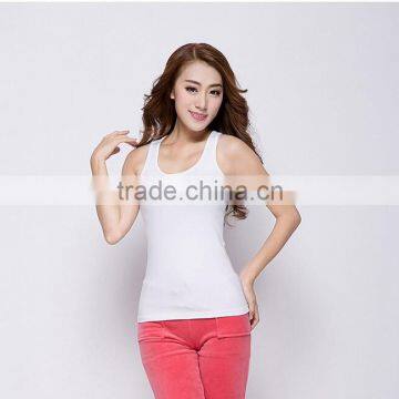 2015 Fashion Cheap 100% Cotton Womens Sleeveless Knitwear Camisole photo-2