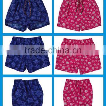 Newest Wholesale Board Shorts Kids Girls Peach Shorts photo-4