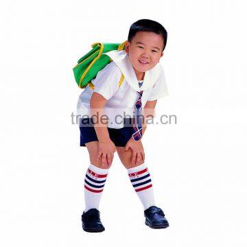 Juqian Primary Kid School Uniforms Design With Pictures Short Sleeve Shirt photo-5