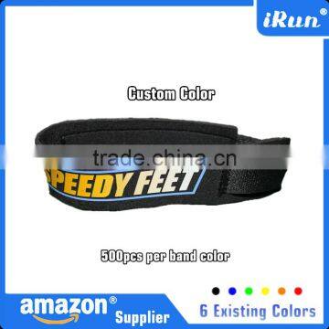 Eco-friendly Racing Timing Chip Band Leg Strap - Neoprene Timing Chip Band with Hook and Loop - 6 Colors - Ebay/Amozn Supplier