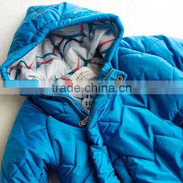 Thick Warm Baby Zipper Hoody Children Winter Down Feather Jacket photo-3