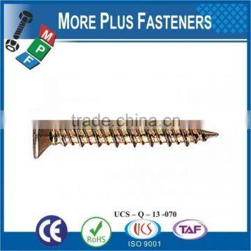 Made in Taiwan Tapping Screw With Hi Lo Thread