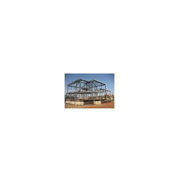 Steel structure house (steel structure villa, prefab house)