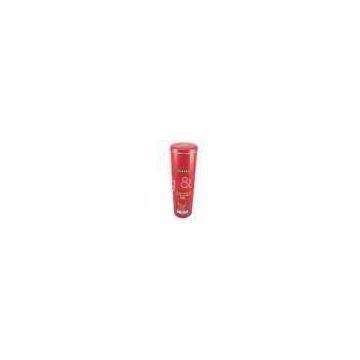 Red Round Cylinder Custom Paper Tubes With Tinplate Lids for Wine Bottoles, Wine Packing