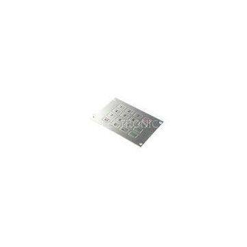 Stainless Numeric Metal Keypad with Serial port or PS/2 or USB interfaces