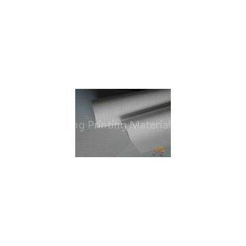 Inkjet Printable Polyester PVC Flex Banner Flexible For Road Light Boxes , 400gsm - 680gsm