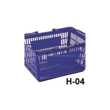 Plastic Hand Shopping Basket