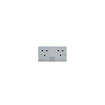 Two_Gang_One_Way_Switch_and_BS_Socket
