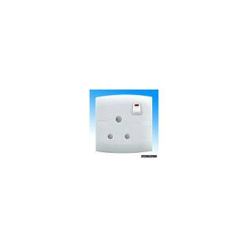 Sell 1 Gang 15A Switched Socket Combined