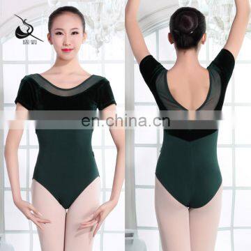 115141007 Ballet Velvet Leotard