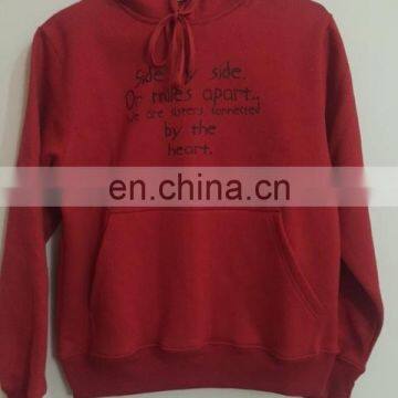 customize red hoodies