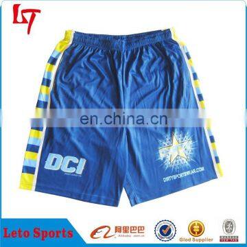 Fashionable star blue casual short for men factory price