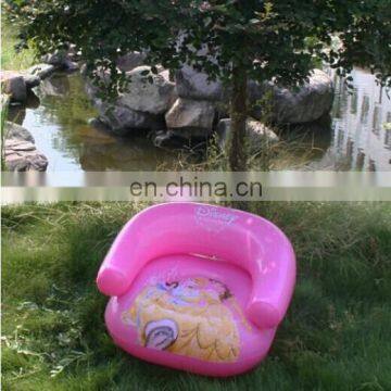 ICTI Approved Inflatable Promotional PVC Sofa For Kids