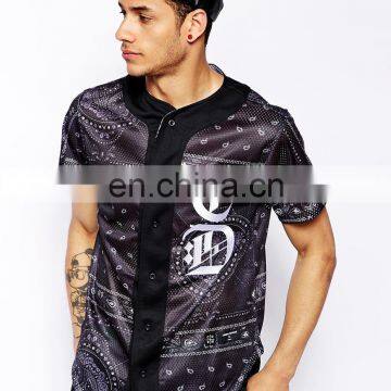 Shirt with Bandana Print/cotton fabric mens casual shirts/men short sleeve fashion clothing shirt model-sc376