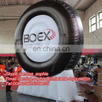 Outdoors Advertising Inflatable Tire with Free Logos