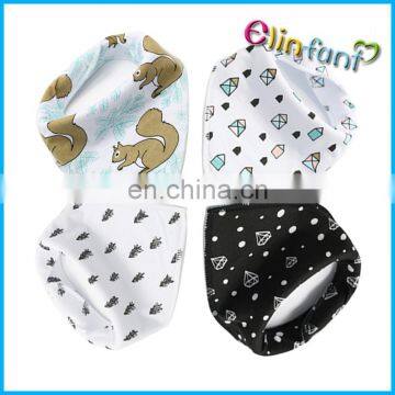 4pcs/lot New Baby Bibs Burp Cloths Baby Bandana Infant Waterproof Dribble Bibs Soft High Quality