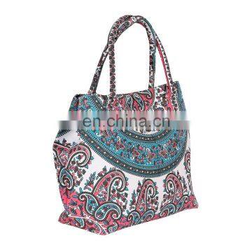 Indian Mandala Large Handbag Shoulder Bags Tote Purse Ladies Messenger Hobo Bag