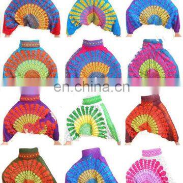 Mandala Harem Genie Gypsy Aladdin Pants Festival Retro Yoga Hippie Boho Loose Gypsy Hippie Baggy Pants Afghani Unisex wholesale