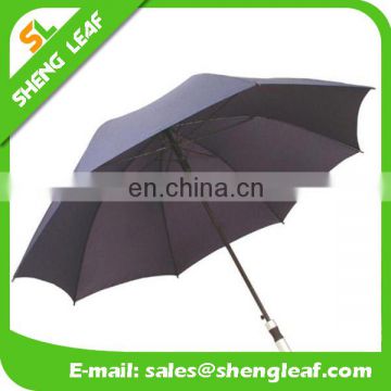 Golf umbrella with double canopies and air vents