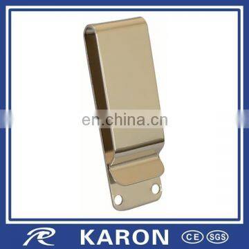 direct manufacturer supplying custom money clip with holes