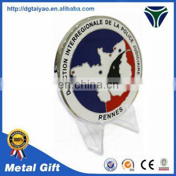 Custom Silver Plating Two Tone Metal Military Challenge Antique Souvenir Coins on Sale photo-2