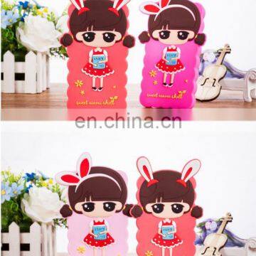 3D Custom Print Hard Rubber Pvc Lovely Phone Case Cover Shell, Custom Cartoon Animal Shape Mobile Rubber Case Mobile Phone c photo-2