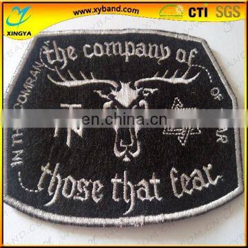 brand logo embroidery reusable badges