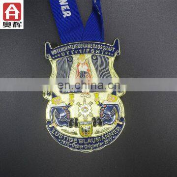 Top sell die casting sport medallion frame for medal