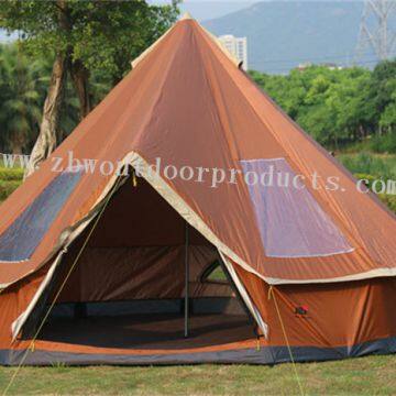 Customized Size Camping Luxury Cotton Hiking Bell Tent photo-2