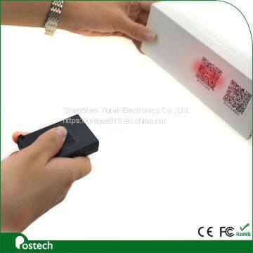 MS3392-M Mini Bluetooth 1d / 2d Imager Barcode Scanner Waterproof Barcode Reader
