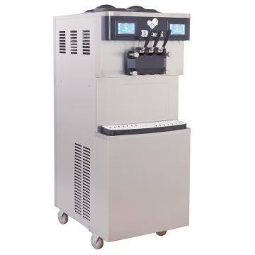 Stainless Steel Beater 518*740*1280 Soft Ice Machine