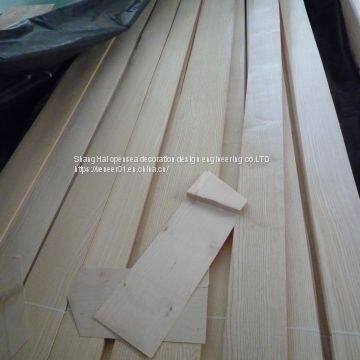 Natural North America White Ash Quarter Cut Wood Veeer photo-3
