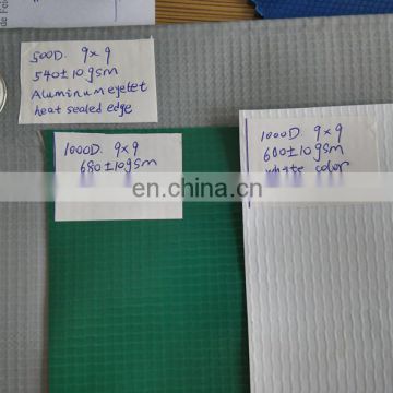 pvc laminated tarpaulin in various color