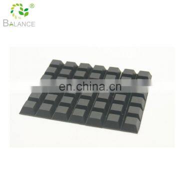 Rubber chair pad self-adhesive foot pad for furniture feet rubber tape