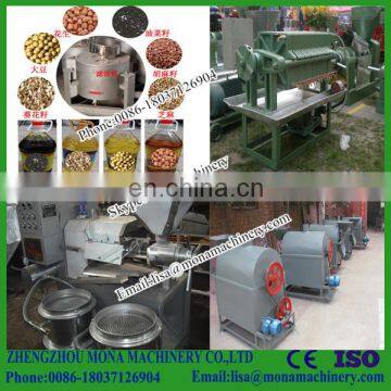 Large Capacity Automatic Spiral Oil Presswith Vaccum Filter Integrated Oil Refining Machinery photo-2