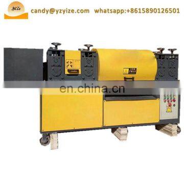 Rust Steel Tube Straightening Machine , Steel Pipe Straightening Derusting and Painting Machine photo-2