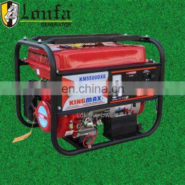 High Quality Grade Original Gasoine Fuel 2kw King Max Generator (KM5500DX)