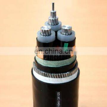 Medium Voltage 70mm2 120mm2 3 Core Xlpe 11KV SWA Armoured Copper Underground Power Cable photo-6