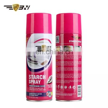 Fabric Fragrance Starch Spray with Non Clogging Nozzle --- Easy Glide For Clothing Ironing, Home Care Aerosol Spray Starch