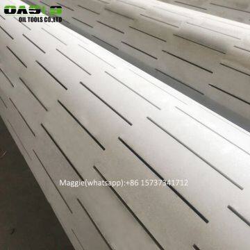 Stainless Steel Slotted Liner Casing Pipes