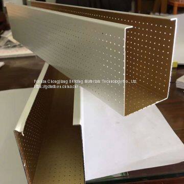 Extruded Aluminum Shapes 600mm & 800mm Width Curtain Wall Decoration & Hotel