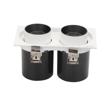 LED Grille Downlight RC Series Three Head Custom LED Grille Downlight for Sale photo-2