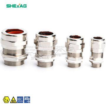 Atex Certified Cable Glands m8 m32,armoured cable gland sizes