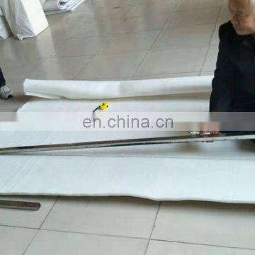 10mm Thickness Pure White Industrial Felt Tension Pad for Steel Slitting Machine Felt Strips photo-4