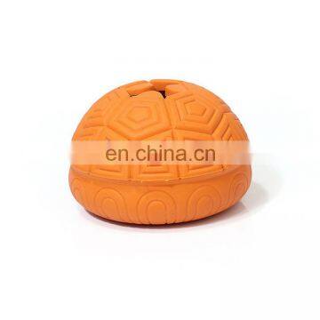 New Design Food Dispenser Turtle Shell Ball Rubber Cat Toy photo-6